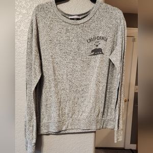 Purple Snow California Long Sleeve‎ Cozy Shirt, Size XL